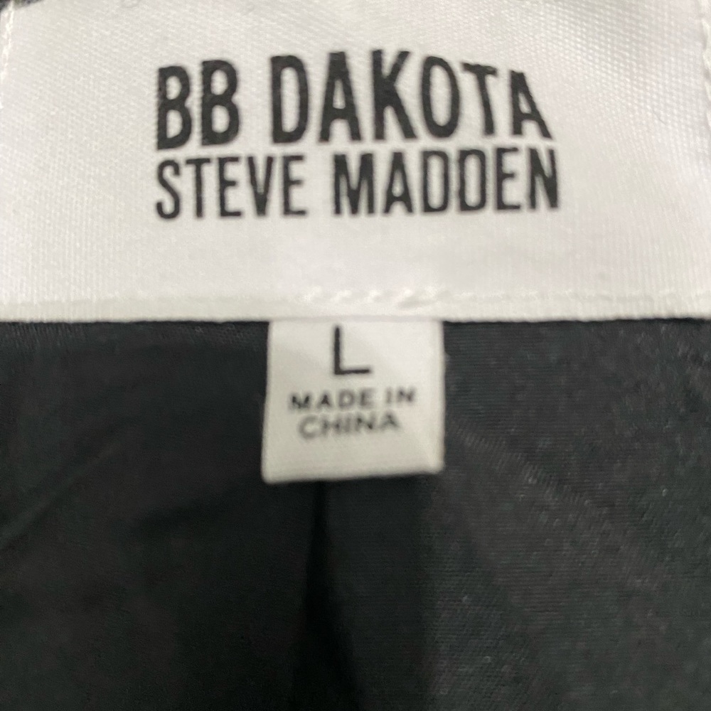 BB DAKOTA By Steve Madden Plaid Tweed Jacket/Coat - Size L - NEW - Picture 7 of 7